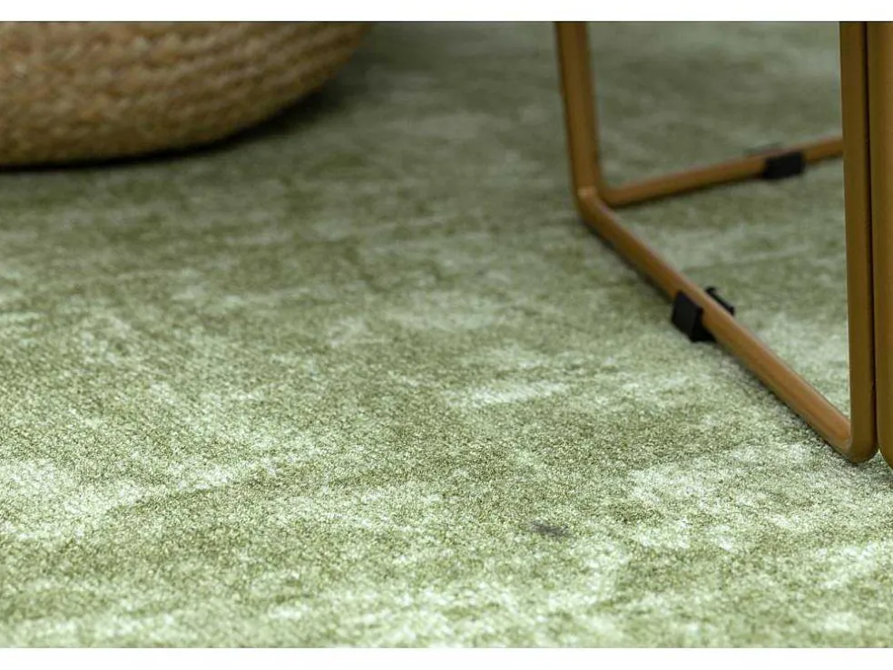 Tapijt Rond Solid Groen 20 Beton Cercle 100 Cm