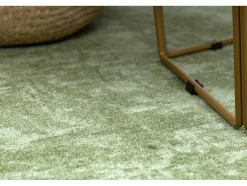 Tapijt Rond Solid Groen 20 Beton Cercle 170 Cm