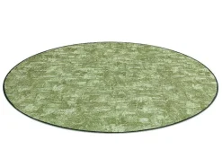 Tapijt Rond Solid Groen 20 Beton Cercle 170 Cm