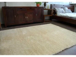 Tapijt Shaggy Narin P901 Knoflook Goud 120X170 Cm