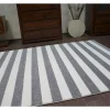 Tapijt Sketch - F758 Grijs /Wit - Strepen 200X290 Cm