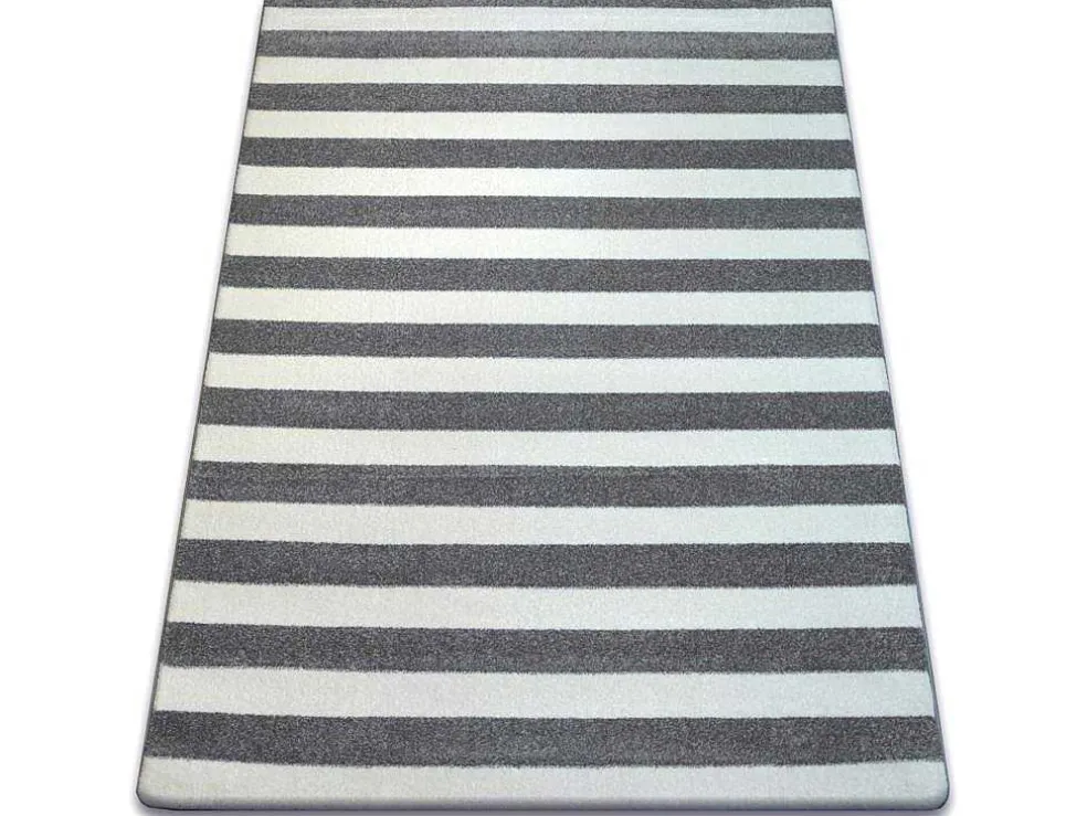 Tapijt Sketch - F758 Grijs /Wit - Strepen 200X290 Cm
