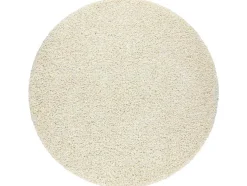 Tapijt Soffi Rond Shaggy 5Cm Creme Cercle 120 Cm