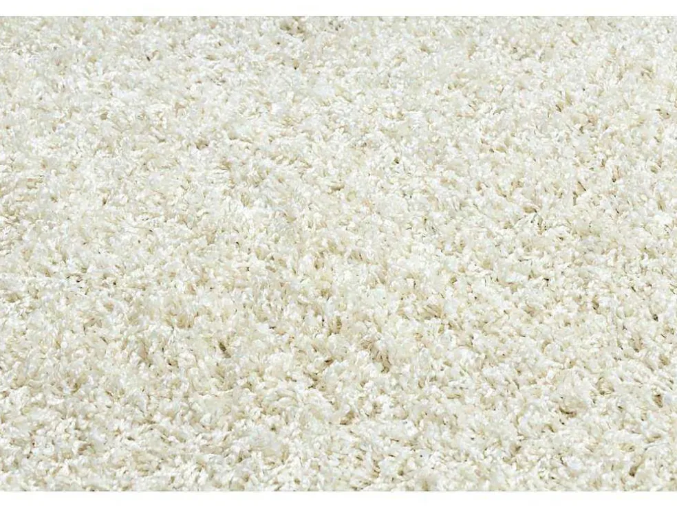 Tapijt Soffi Rond Shaggy 5Cm Creme Cercle 120 Cm