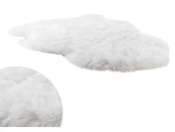 Tapijt Van Imitatie Schapenvacht Sheep - 90 X 65 Cm