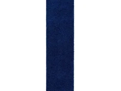 Tapijt, Vloerbekleding Soffi Shaggy 5Cm Blauw - Voor Keuken, Naar De G 60X300 Cm