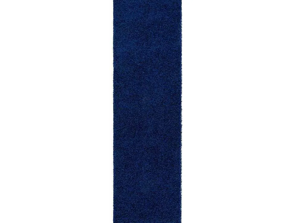 Tapijt, Vloerbekleding Soffi Shaggy 5Cm Blauw - Voor Keuken, Naar De G 60X300 Cm