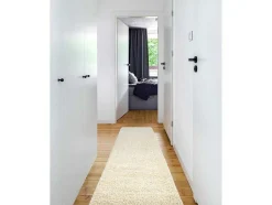 Tapijt, Vloerbekleding Soffi Shaggy 5Cm Creme - Voor Keuken, Naar De 70X250 Cm