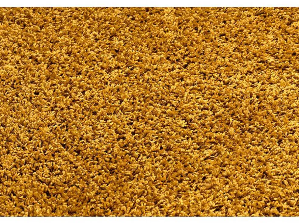 Tapijt, Vloerbekleding Soffi Shaggy 5Cm Goud - Voor Keuken, Naar De Ga 60X300 Cm