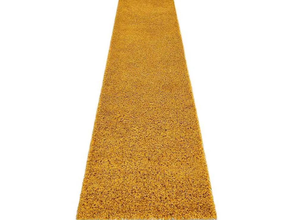 Tapijt, Vloerbekleding Soffi Shaggy 5Cm Goud - Voor Keuken, Naar De Ga 60X300 Cm
