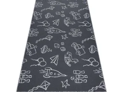 Tapijt Voor Kinderen Toys Speelgoed, Om Mee Te Spelen, Kinderen - Grij 400X500 Cm