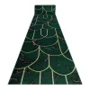 Tapijtloper Emerald Exclusief 1016 Glamour, Stijlvol Art Deco, Marmer 80X110 Cm