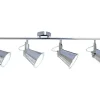 Tekla Spot, Chroom, Wit, 86,5X15X21 Cm, Epikasa