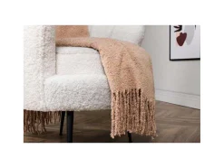 Tilly Plaid 170X130Cm Beige.