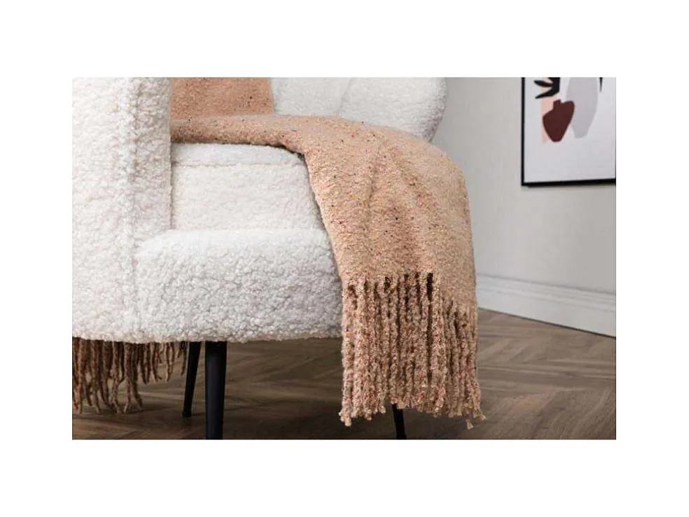 Tilly Plaid 170X130Cm Beige.