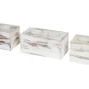 Tolve Theelichthouderset (3 Stuks), Wit