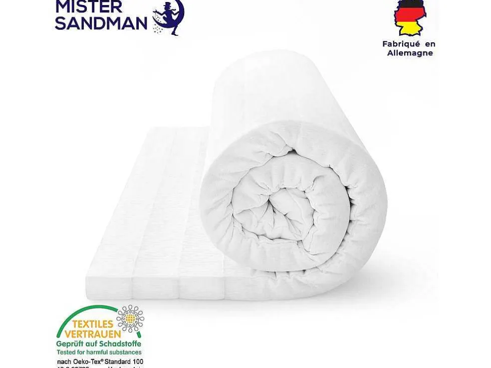 Topmatras 60X120 Cm Met Stevige Ondersteuning - Afneembare En Wasbare Hoes Voor Optimale Hygiene