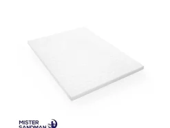 Topmatras 90X190 Cm Met Stevige Ondersteuning - Afneembare En Wasbare Hoes Voor Optimale Hygiene