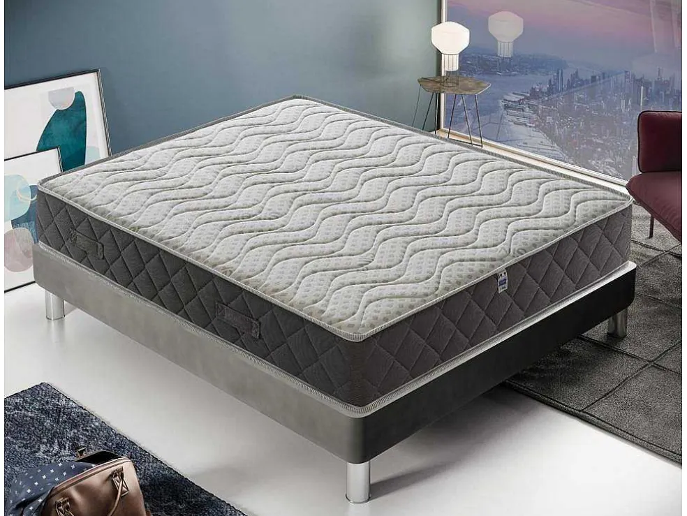 Traagschuimmatras - 11 Comfortzones - Silver Safe-Hoes 180X200 Cm