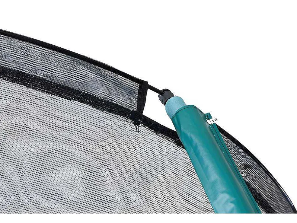 Trampoline Met Binnenbeschermingsnet, Ladder, Hoes En Verankeringsset - D.244 Cm - Wallaby