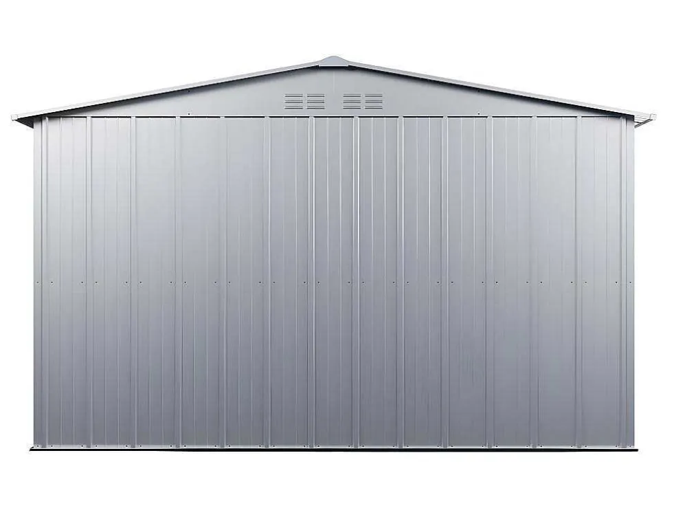 Tuinhuisje Van Gegalvaniseerd Staal - Grijs - Linus - 9,92 M