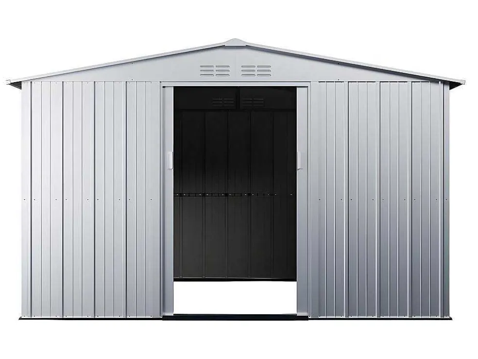 Tuinhuisje Van Gegalvaniseerd Staal - Grijs - Linus - 9,92 M