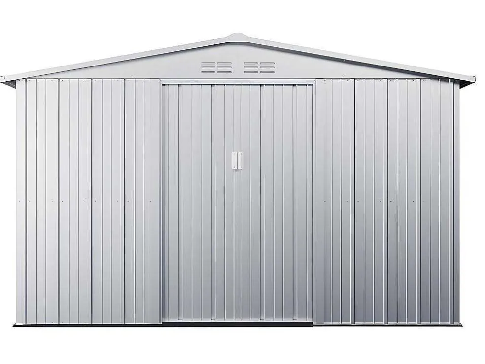 Tuinhuisje Van Gegalvaniseerd Staal - Grijs - Linus - 7,82M