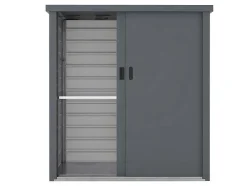Tuinkast Van Gegalvaniseerd Staal Reivax - Grijs - 1,31 M3 - L125 X B80 X H131 Cm