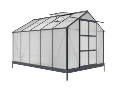 Tuinserre Corolle Ii 9 M Van Polycarbonaat - Antraciet