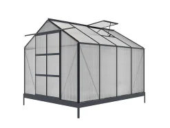 Tuinserre Van Polycarbonaat 7.5 M Greenea Ii - Antraciet