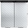 Tweepersoons Boxspring Met Elektrische Bedbodem + Matras En Dekmatras Castel Van Palacio - 2X90X200Cm - Antraciet