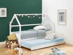 Uitschuifbed 2 X 90 X 190 Cm - Grenen - Wit - Hurra