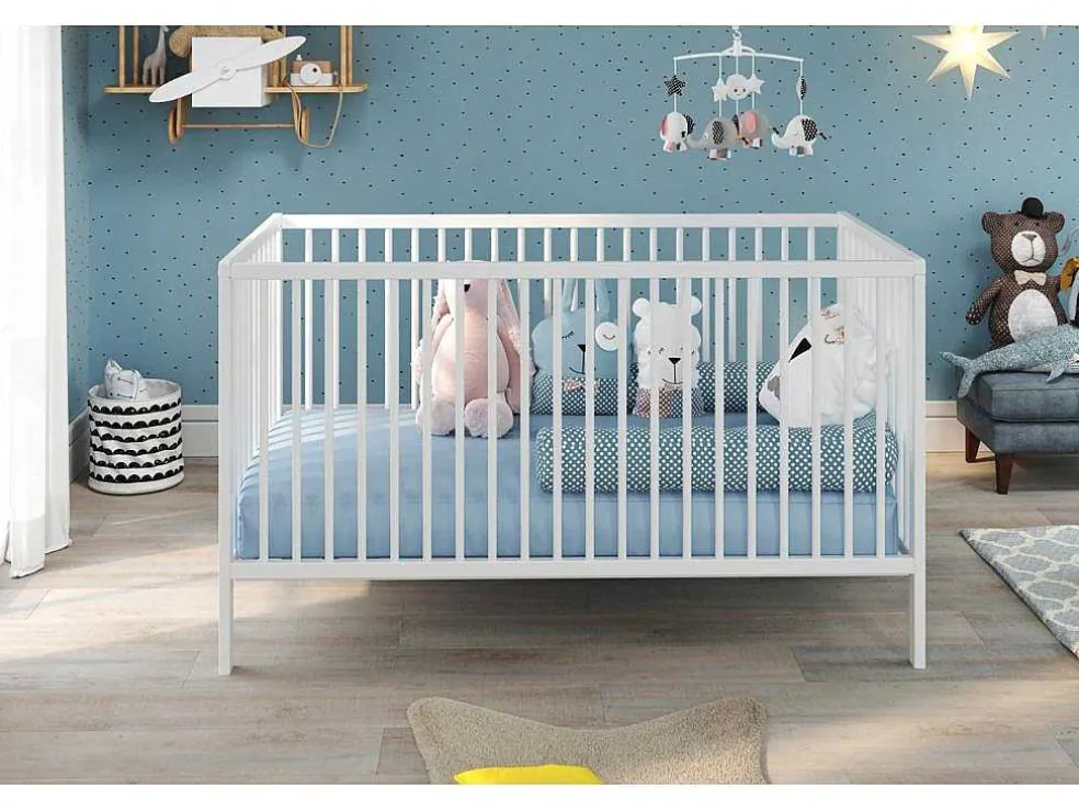 Universal Kinderbed Wit Mat.
