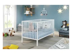 Universal Kinderbed Wit Mat.