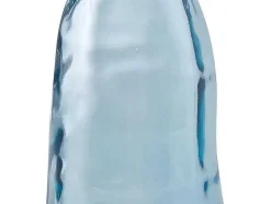 Vaas Dame-Jeanne Van Gerecycleerd Glas Pyrite H. 51 Cm - Transparant Blauw