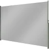 Verduisterend Textiel Paneel Suela - Grijs - Uittrekbaar - L300 X H180 Cm