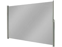 Verduisterend Textiel Paneel Suela - Grijs - Uittrekbaar - L300 X H180 Cm