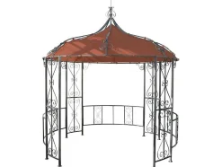 Vervangen Overkapping Voor Pergola Cabrera, Terracotta-Bruin