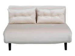 Vicky Slaapbank Velours Beige.