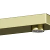 Vierkante Mechanische Mengkraan - H15,7 Cm - Goud Met Satijnglans - Vipava