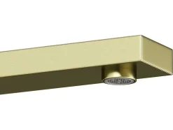 Vierkante Mechanische Mengkraan - H15,7 Cm - Goud Met Satijnglans - Vipava