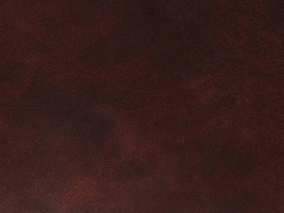Vierzits Chesterfieldbank Brenton 100% Buffelleer - Cherry