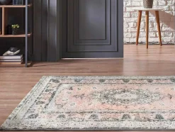 Vintage Tapijt Oosterse Stijl Surate - 120X170Cm - Beige