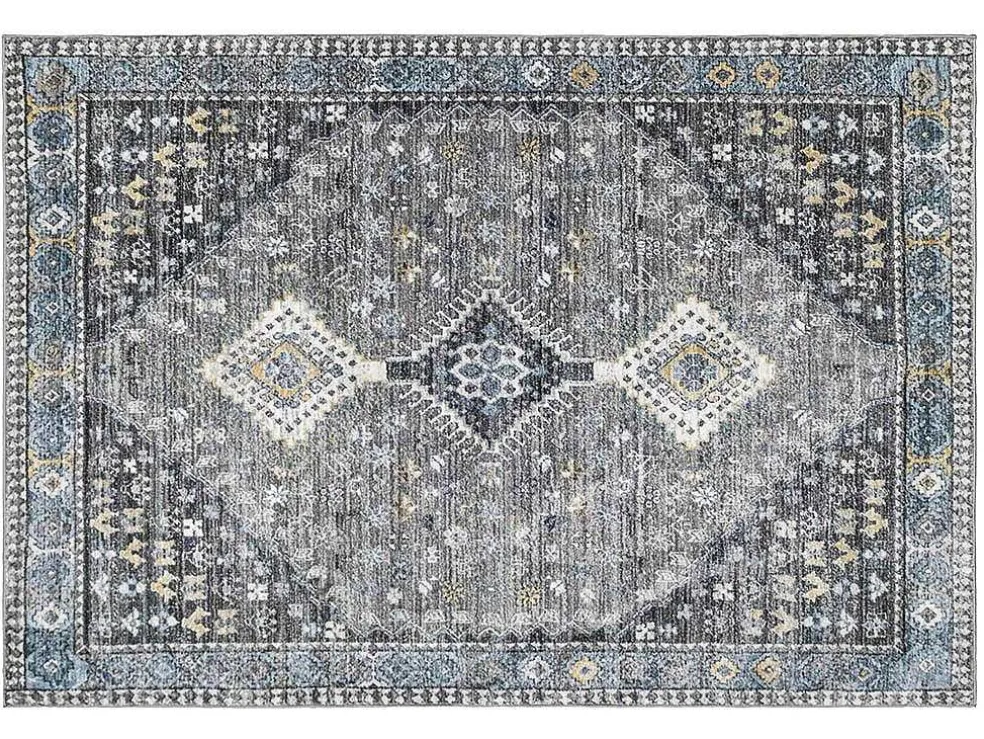 Vintage Tapijt Oosterse Stijl Clossy - 200X290Cm - Grijs