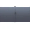 Vleugelpoort - Vol Aluminium - L350 X H180 Cm - Antraciet - Zerano