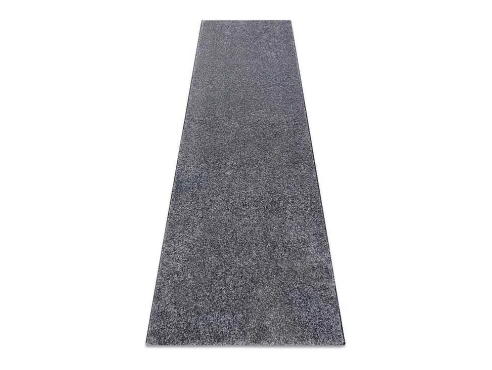 Vloerbedekking Santa Fe Grijskleuring 97, Glad, Uniform, Enkele Kleur 100X450 Cm