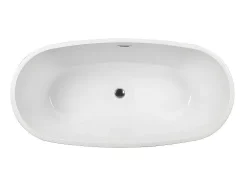 Vrijstaand Designbad - 200 L - 150 X 72 X 58 Cm - Wit - Dominika