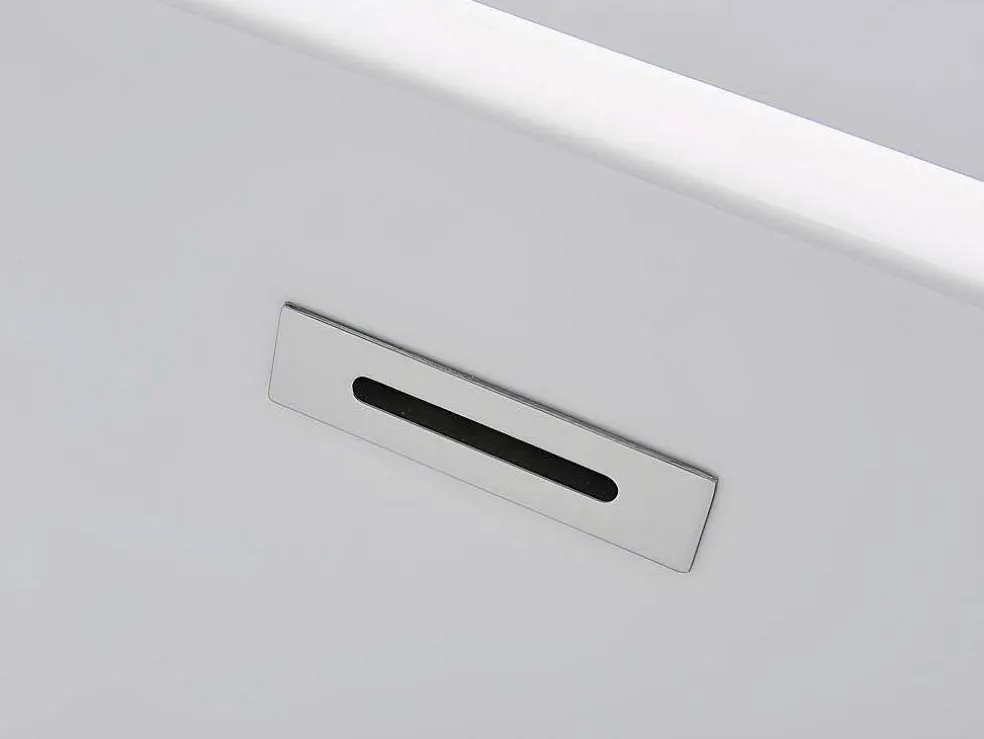 Vrijstaand Designbad - 200 L - 150 X 72 X 58 Cm - Wit - Dominika