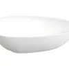 Vrijstaande Assymetrische Badkuip In Solid Surface - 268L - 172 X 83 X 53 Cm - Wit - Fenice