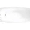 Vrijstaande Badkuip Natalia - Eenpersoons - 282L - 170X75X73Cm - Zwart